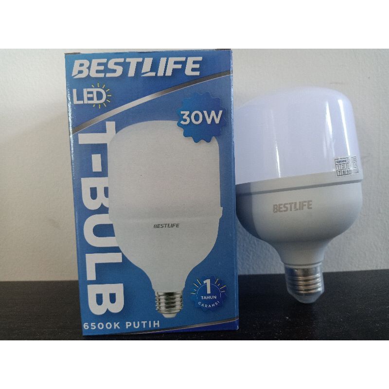 LAMPU CAPSUL KAPSUL CAPSULE BULB AMAN DIKIRIM BEST LIFE T-BULB LED 30 WATT 6500K BESTLIFE BL-LED-T-BULB-30W BOHLAM