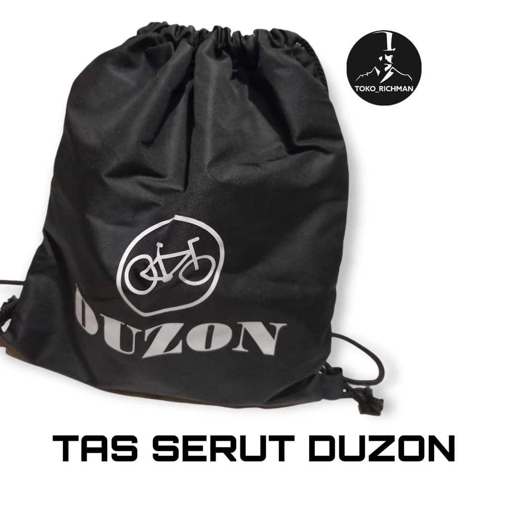 TAS SERUT PRIA ORIGINAL DUZON STRING BAG TAS FUTSAL