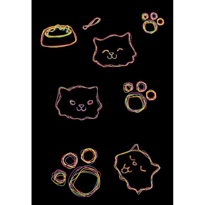 

Stiker Cutie Cat