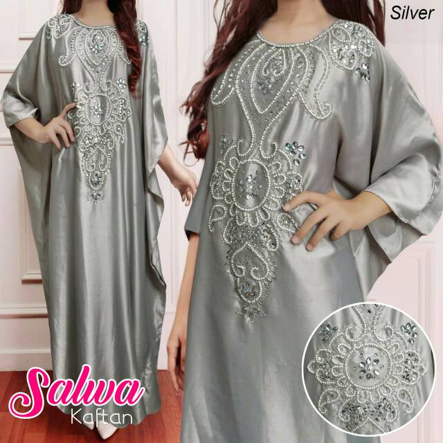 Kaftan salwa payet ld 140 pjg 138 , bahan valvet