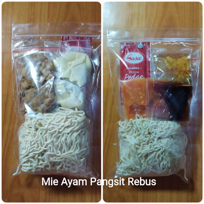 

Mie Ayam Pangsit Rebus Beku