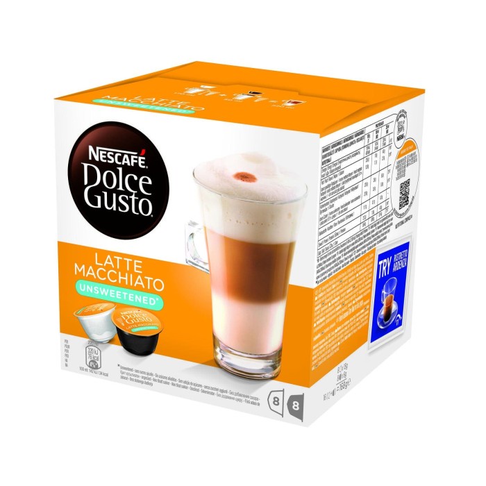

Kopi - Nescafe Dolce Gusto Latte Macchiato Unsweetened