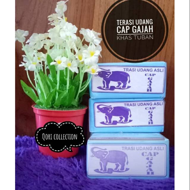 

Terasi udang cap Gajah 250gr