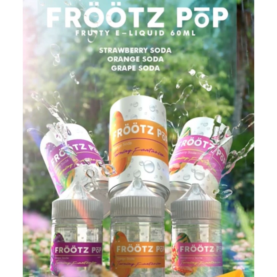 SODA SERIES FREEBASE LIQUID FROOTZ POP 60ML [AUTHENTIC LIQUID!!!]