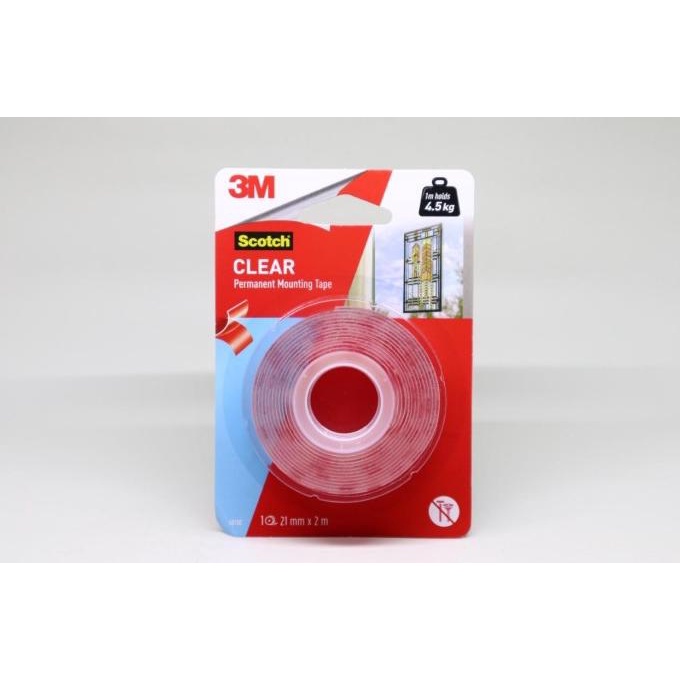 

3M Scotch Double Tape Mounting transparant 4010C 2 meter CUCI GUDANG