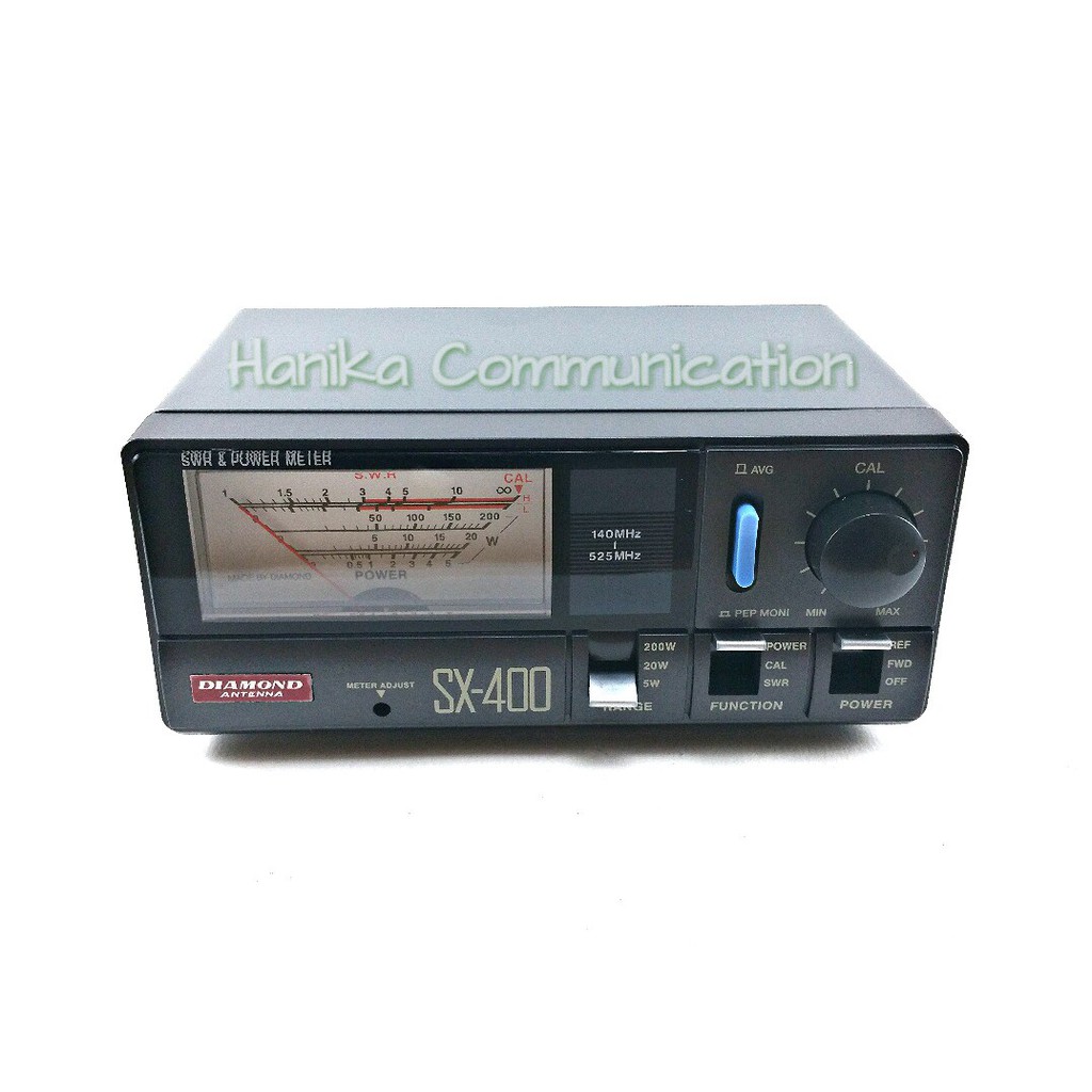 Diamond Antenna SX-400 SWR Power Meter SX400 HT Kabel Frekuensi Antena