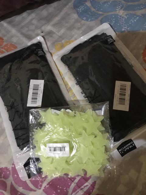 Glow In The Dark Isi 100 Pcs 07030064 / Stiker Glow In The Dark / Stiker Bintang / Stiker Dinding