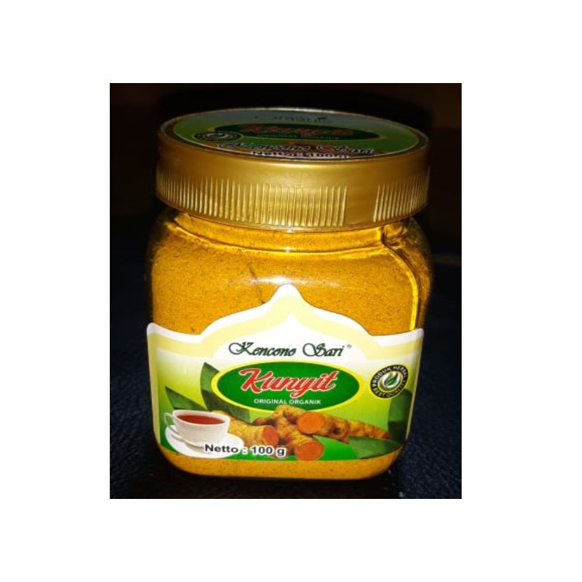 

KUNYIT KENCONO SARI ORIGINAL (SERBUK) 100 GR