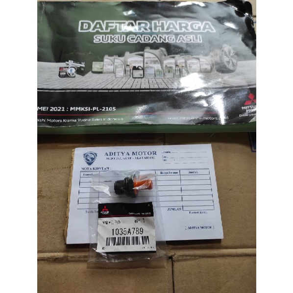 valve PCV xpander outlander delica lancer ex mirage ORIGINAL RESMI MITSUBISHI KTB 100%