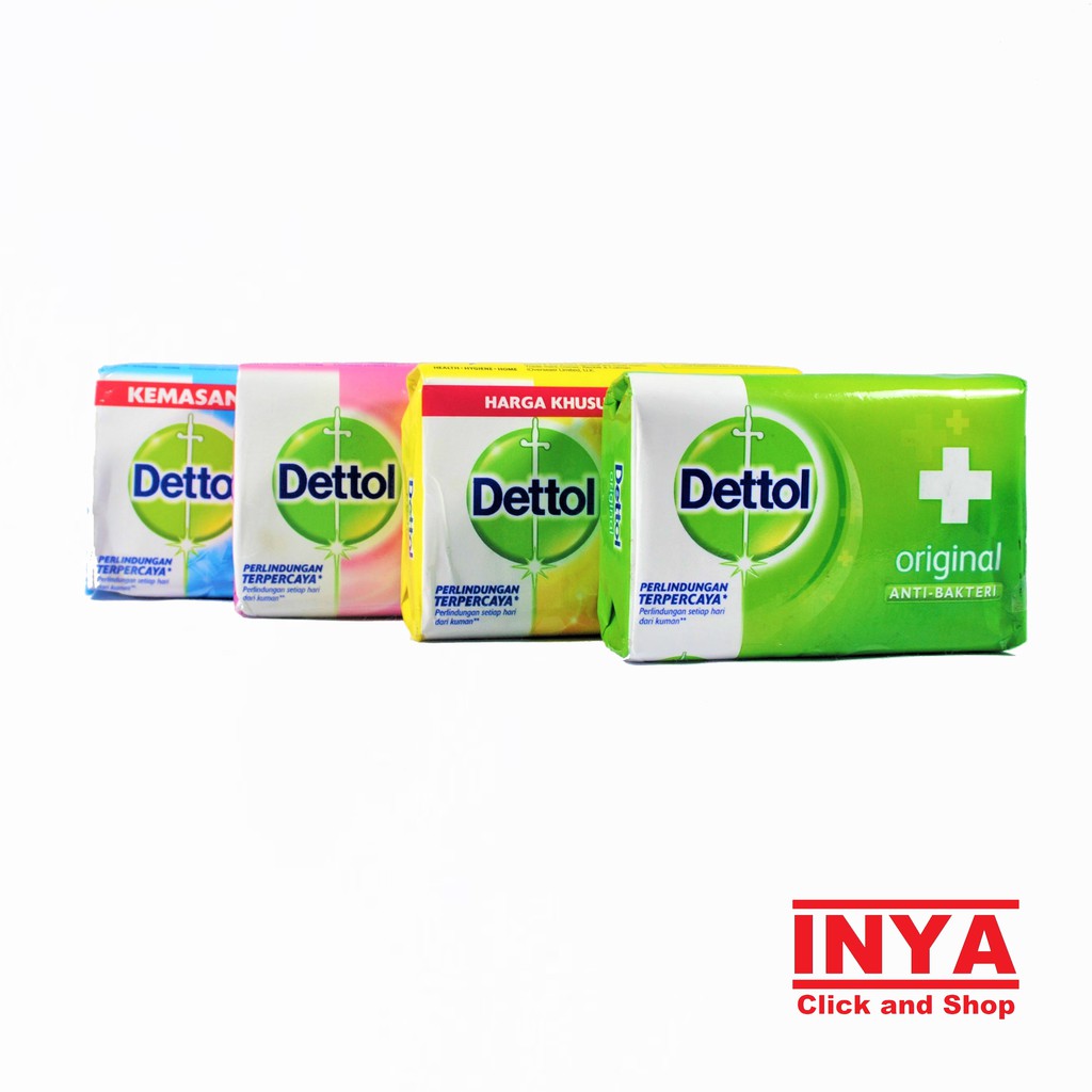 DETTOL ORIGINAL ANTI BAKTERI SOAP 105gr - Sabun Batang