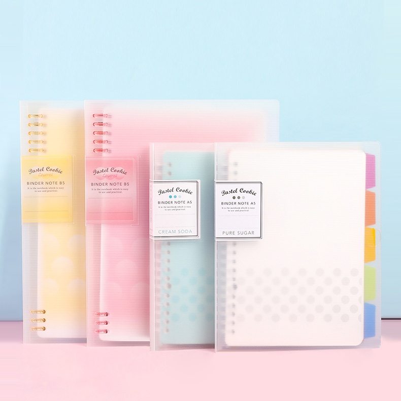 Binder Kokuyo Pastel Cookies