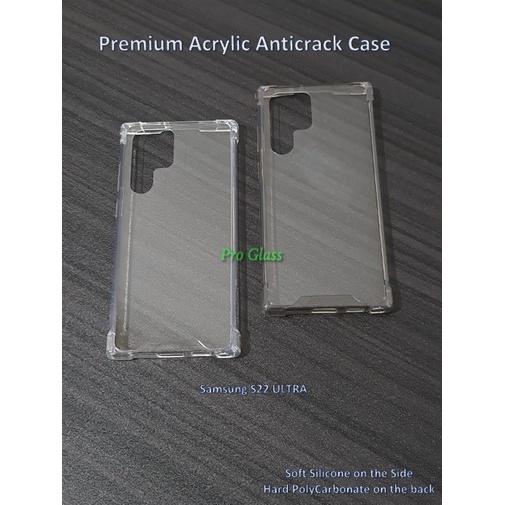 Samsung S22 / Plus / S22 ULTRA Anticrack / Anti Crack / ACRYLIC Case