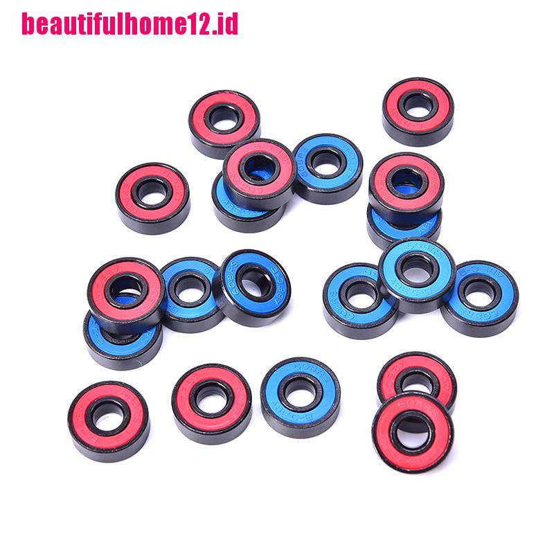 10pcs / set 608 2RS Bearing Deep Groove Steel Seal Ball Bearings 608RS 608RS - 2RS