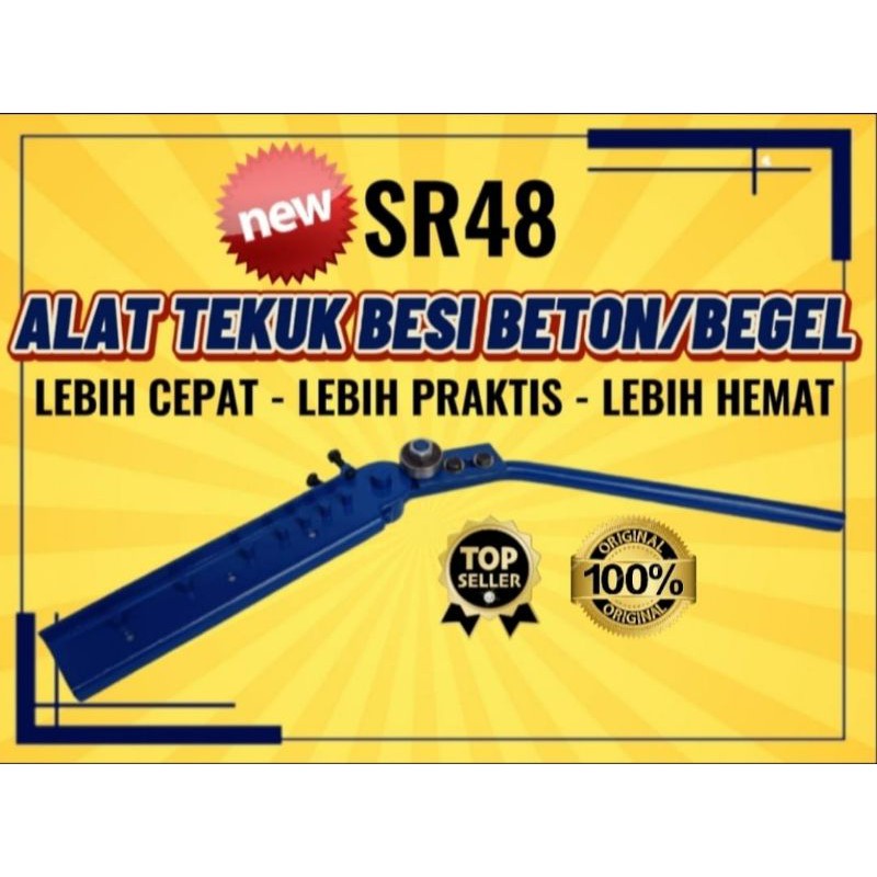 Bending manual alat tekuk besi SR praktis mudah murah COD bayar ditempat