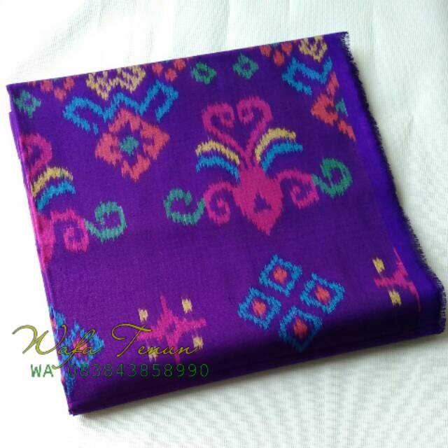 Kain Sutra Mastuli Motif Bali