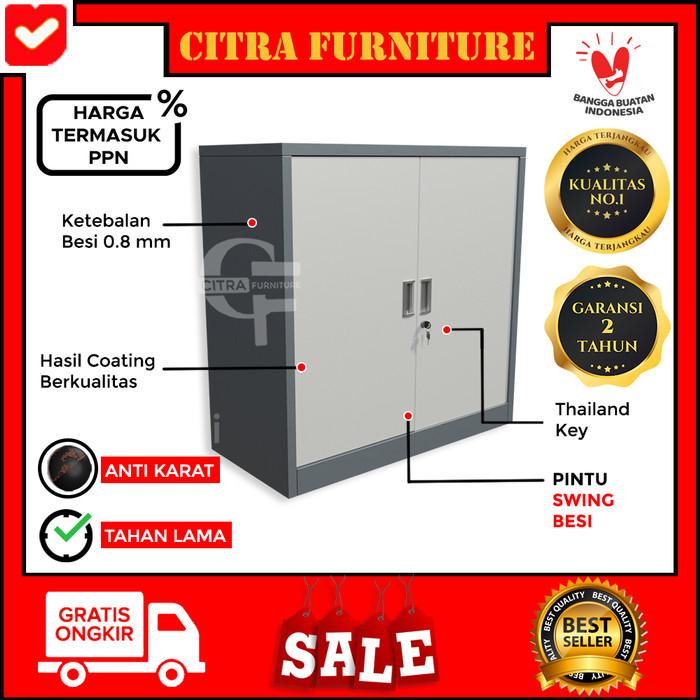 

Cabinet / Lemari Arsip Besi 2 Pintu Buka Swing Pendek|Lemari Kantor Dokumen File