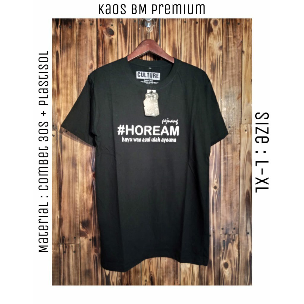 Kaos hoream/kaos sundaan/ kaos distro bandung/ kaos unik/ kaos keren