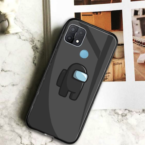 [K52] Softcase Kaca Oppo A15 - Softcase Mirror A15 - Softcase Kaca - Softcase Glass - Softcase A15