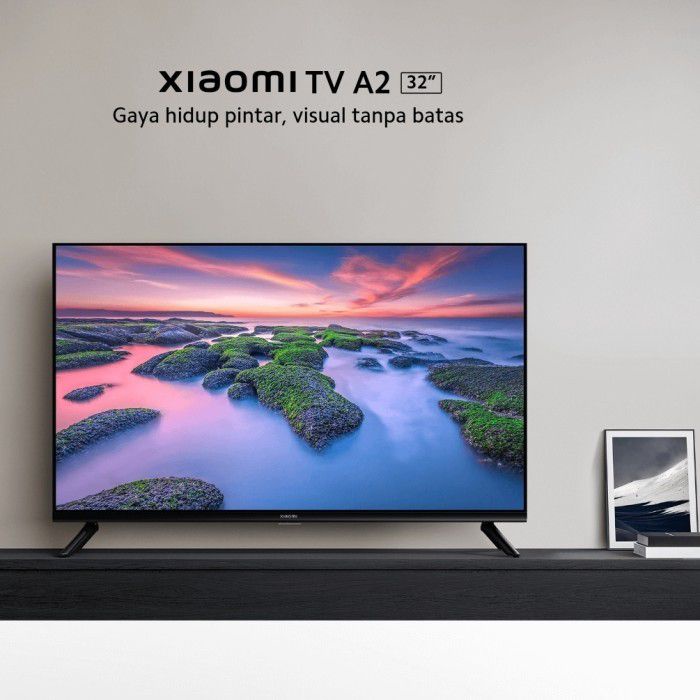 Xiaomi Mi TV A2 32&quot; Inch Smart HD Dolby Audio Android TV Garansi Resmi 1 Tahun - Support TV Digital