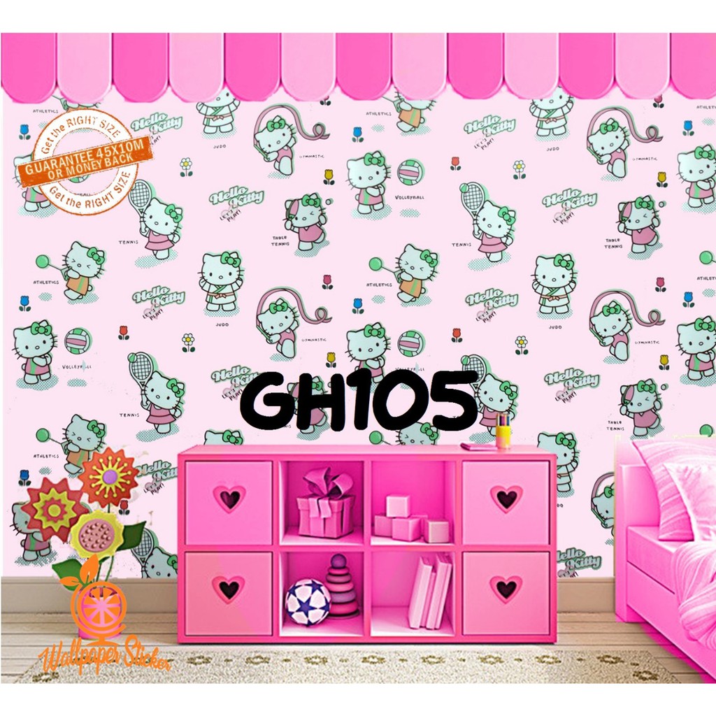 Bayar Ditempat Wallpaper Stiker Dinding Motif Gh Gabungan 45Cmx9m Wallpaper Stiker Dinding