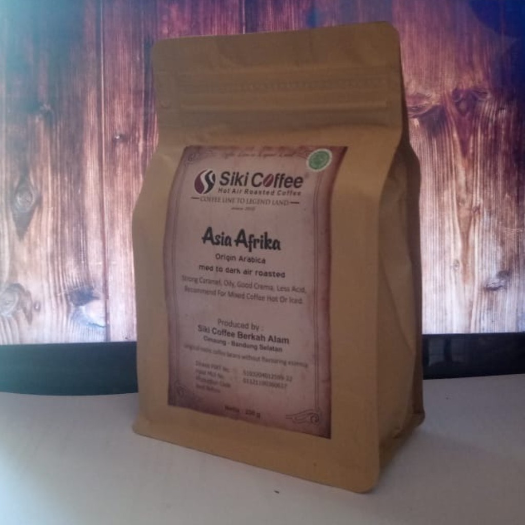 

Siki Coffee Berkah Alam | Kopi Asli Khas Jawa Barat - Kopi ASIA AFRIKA Pack 250 gram