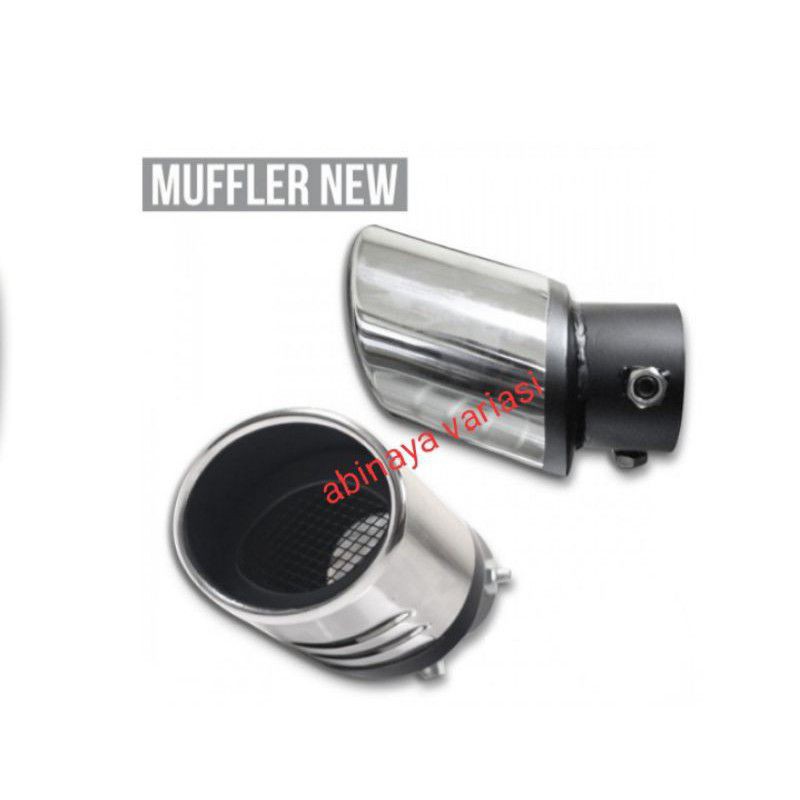 Mufler Buntut Knalpot Mobil ACC TAMBAHAN UNIVERSAL Racing Jaring Universal