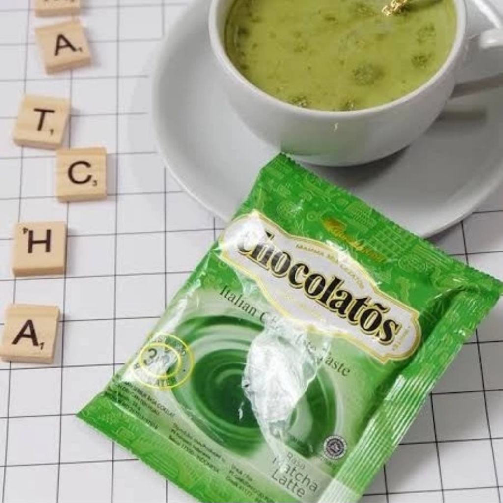 Chocolatos Matcha Latte Green Tea Minuman teh hijau 10x26 gr