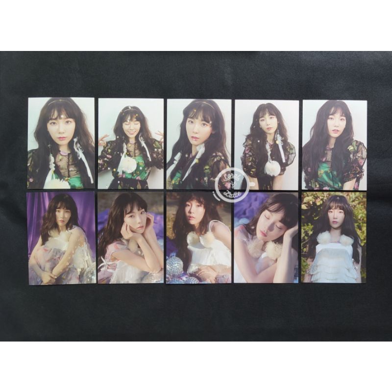 Taeyeon SNSD Postcard Book The Magic of Christmas Concert Goods Konser MD