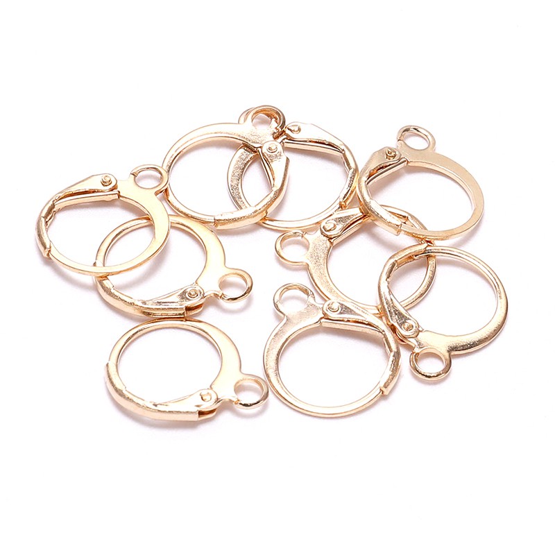 Hbid Glory 20pcs / Set Anting Hoops / Bulat / Hoops / Bulat Untuk Membuat Perhiasan DIY