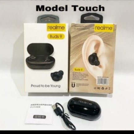 Wireless HF bluetooth Realme Buds 9 (model touch) Wireless Realme Buds 9