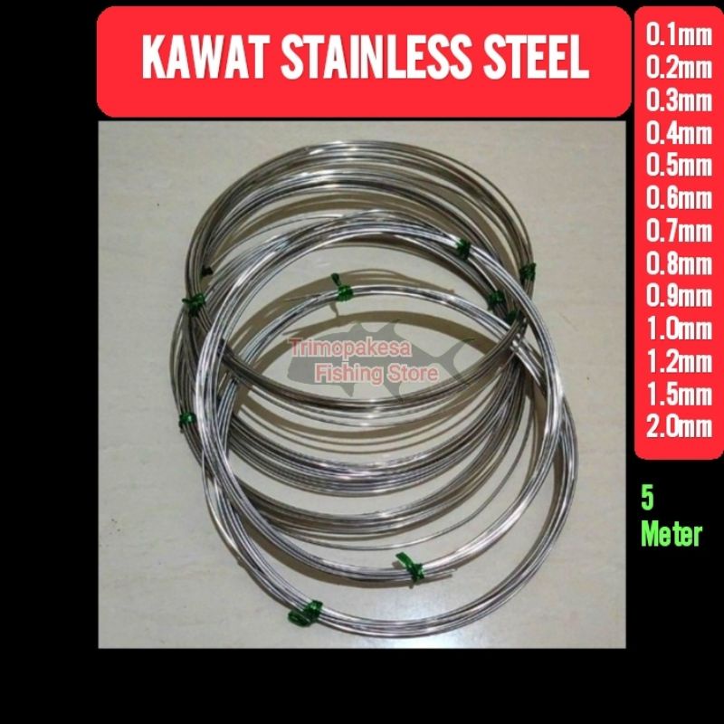 Kawat Stainless kaku Hard