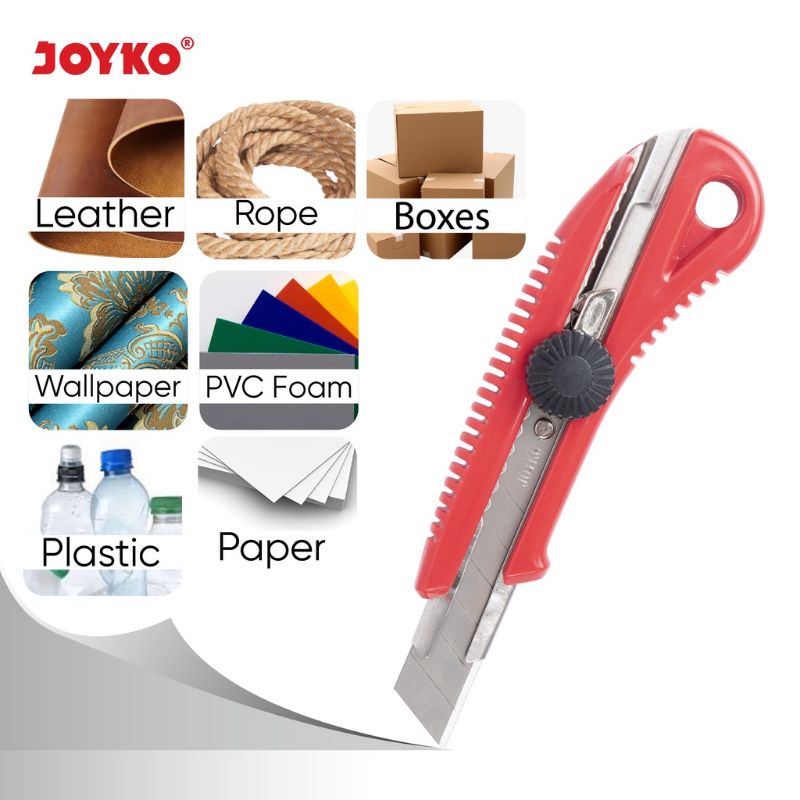 

JOYKO Cutter L-500A Pemotong Kertas Mata Pisau Tajam