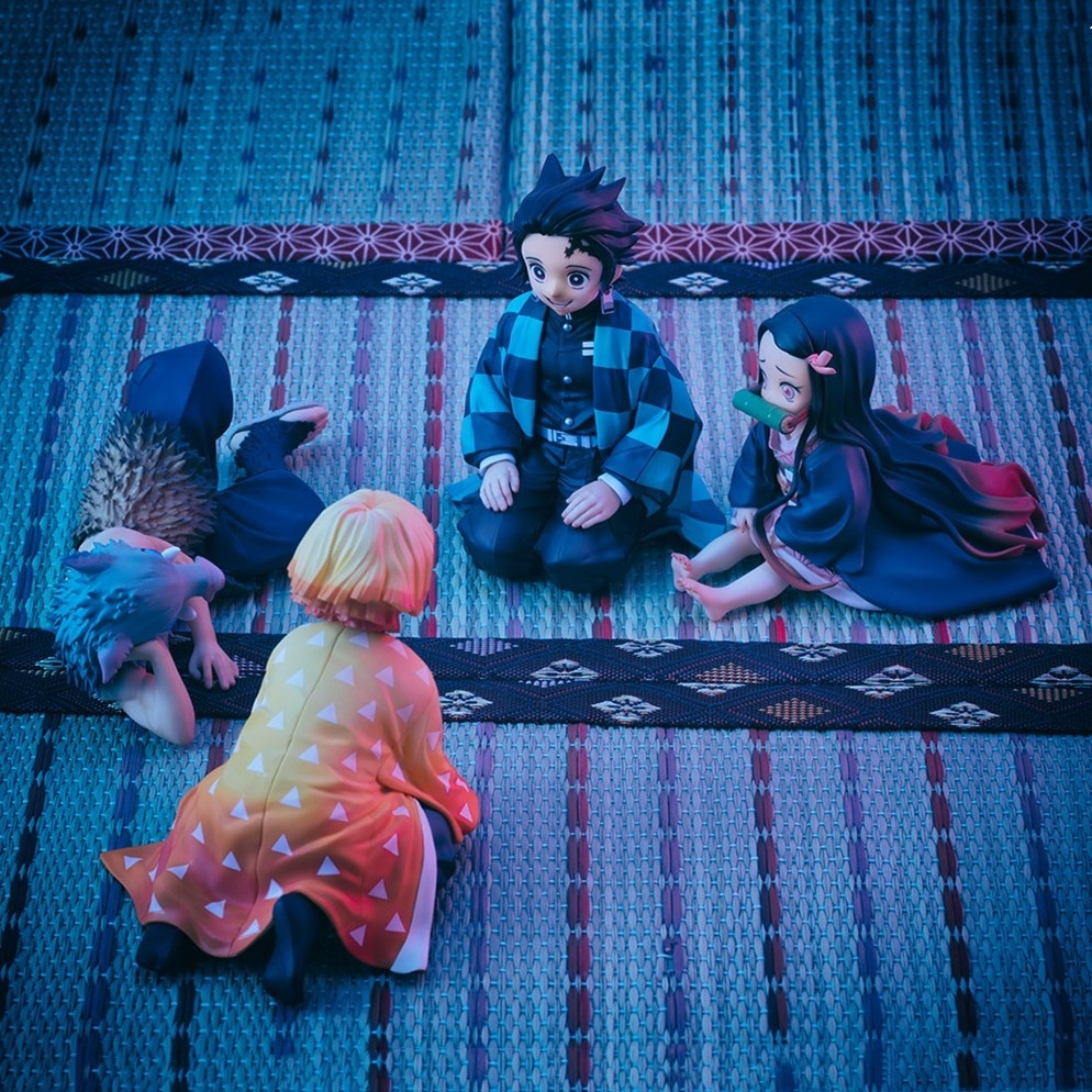 Mainan Boneka Action Figure Demon Slayer Kimetsu No Yaiba Kamado Tanjiro Zenitsu Handmade Untuk Hadiah
