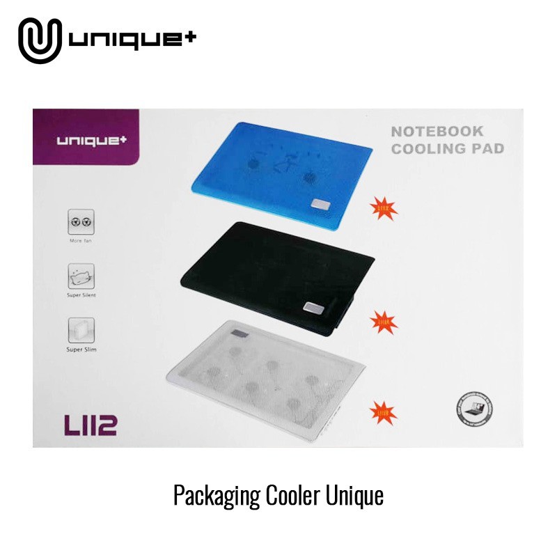 Laptop Coolingpad M6 - Notebook Cooler 6 Kipas