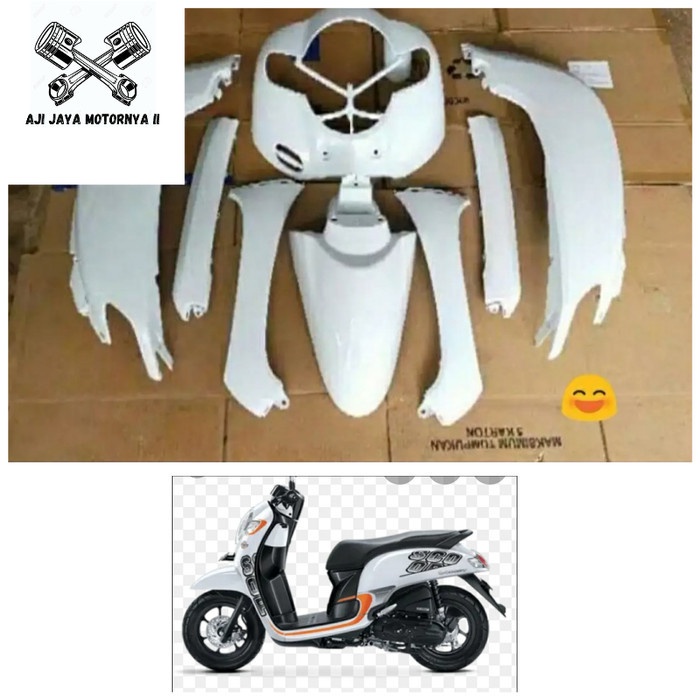 Cover Body Halus Scoopy Fi Donat 2017 2018 2019