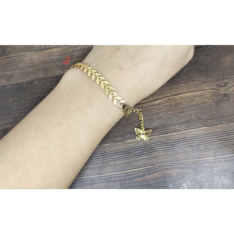 Fifi Fashion Gelang Xuping Fashion Antikarat Model Perhiasan Lapis Emas 18K