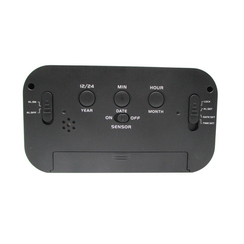 Taffware Fanju Jam LCD Digital Clock with Alarm