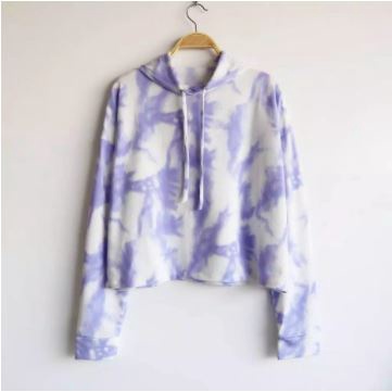 HOPYLOVY - Sweater Hoodie Tie Dye Lamona