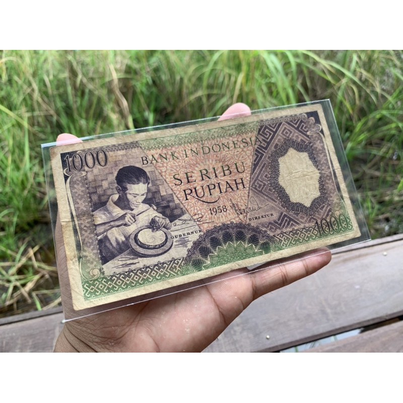 Uang Kuno 1000 Rupiah Pekerja VF