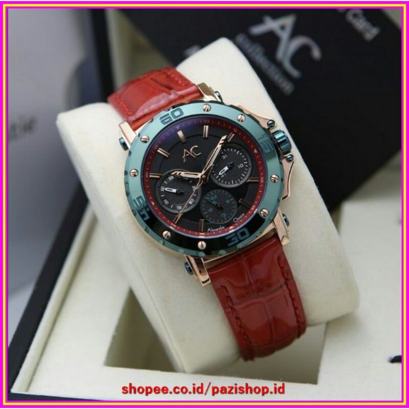 Jam Tangan Alexandre Christie Wanita Original AC 9205 Jam Cewek Sporty