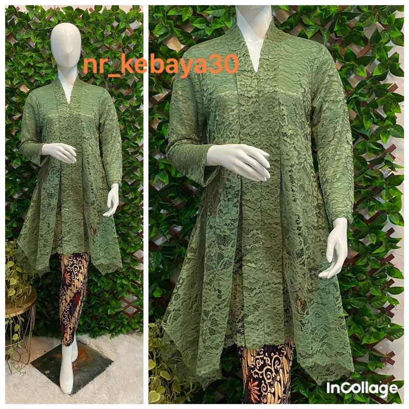Setelan Kebaya / Tunik Brokat / Kebaya Kartini / Kebaya Modern / Kebaya Pesta / Kebaya Busui / Kebaya bali-Ijou min