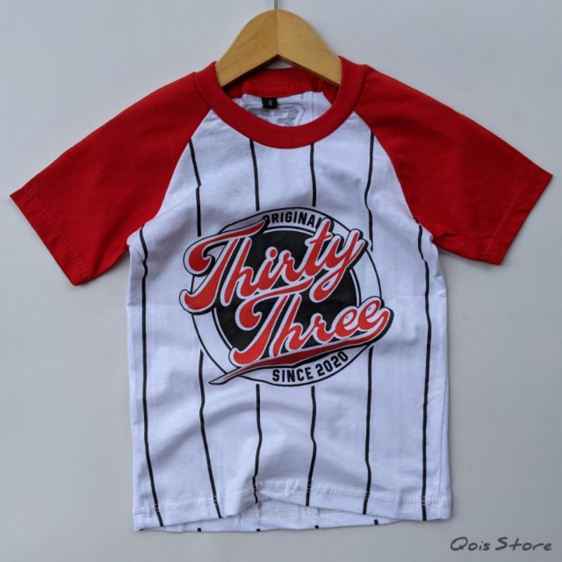 Kaos Anak Raglan / Kaos Distro Anak Laki-laki