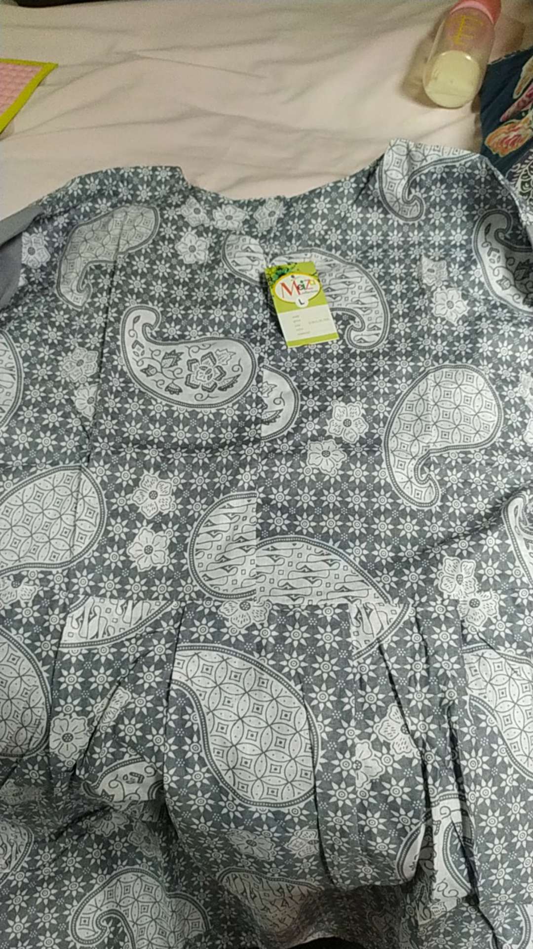 Atasan Batik Wanita Zela Murah Busui Realpict Katun Mix Moscrep Seragam Sarimbit Standar Jumbo