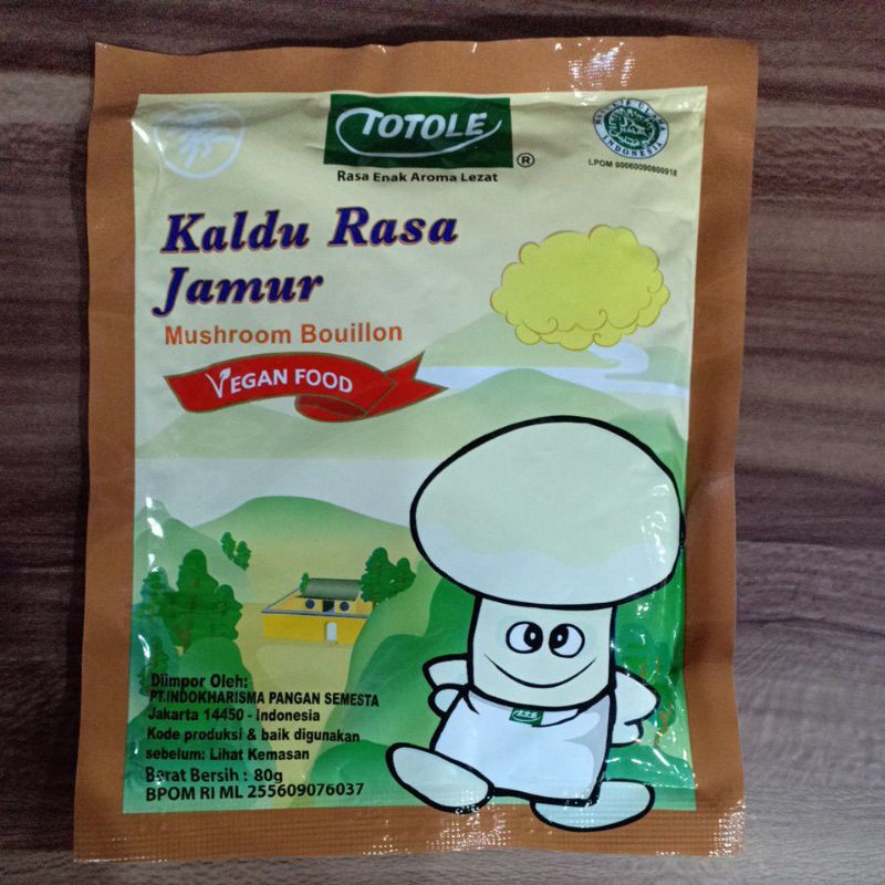 

Totole Mushroom Bouillon / Kaldu Jamur 80gr
