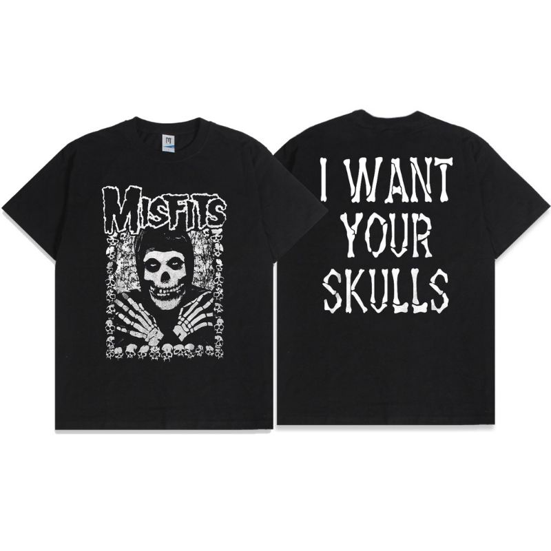 kaos misfit(tanpa jahitan samping