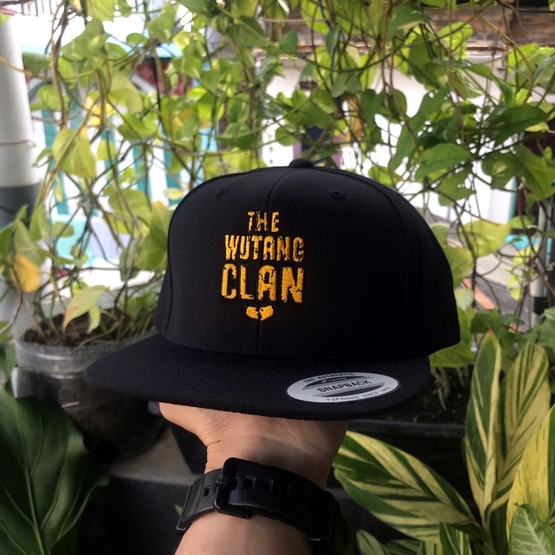 Topi Snapback Hats Band Original WU-TANG CLAN ‘Logo’