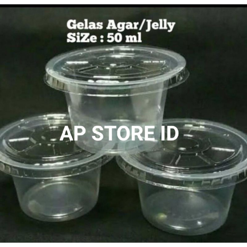 Jual Isi 50pcs Tutup Gelas Puding 50ml Bening Cup Ice Cream Shopee Indonesia 5512