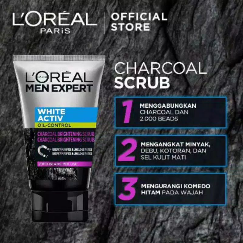 Loreal Men Facial Foam | Sabun muka Pria 100ml