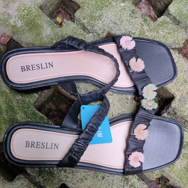 12.12 Birthday Sale New BLC 3305-1 Sandal Jelly Kerut Sofia Bacadeskripsi-Breslin Bunga Htm