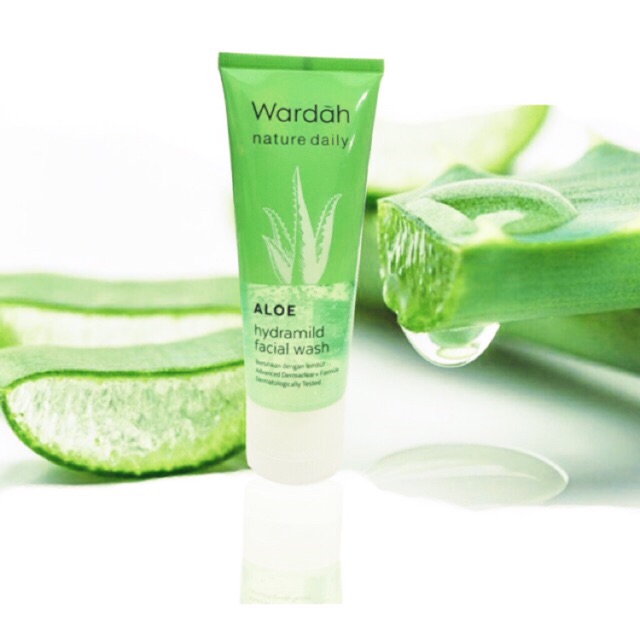 [ Kecil ] Wardah Aloe Hydramild Facial Wash 60ml